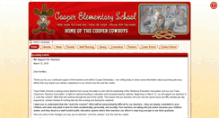 Desktop Screenshot of cooper.tulsaschools.org