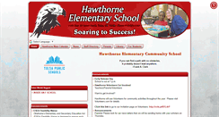Desktop Screenshot of hawthorne.tulsaschools.org