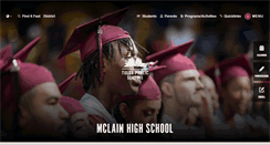 Desktop Screenshot of mclain.tulsaschools.org