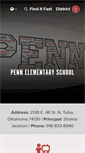 Mobile Screenshot of penn.tulsaschools.org