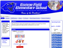 Tablet Screenshot of eugenefield.tulsaschools.org