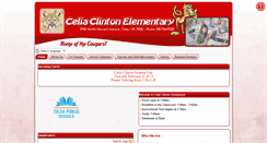 Desktop Screenshot of celiaclinton.tulsaschools.org