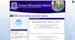 Desktop Screenshot of grimes.tulsaschools.org