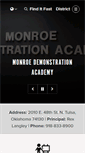 Mobile Screenshot of monroe.tulsaschools.org