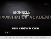 Tablet Screenshot of monroe.tulsaschools.org
