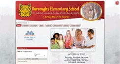 Desktop Screenshot of burroughs.tulsaschools.org