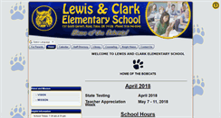 Desktop Screenshot of lewisclark.tulsaschools.org