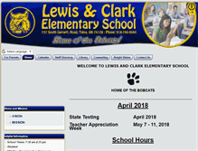 Tablet Screenshot of lewisclark.tulsaschools.org