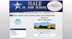 Desktop Screenshot of halejh.tulsaschools.org