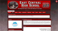 Desktop Screenshot of eastcentral.tulsaschools.org